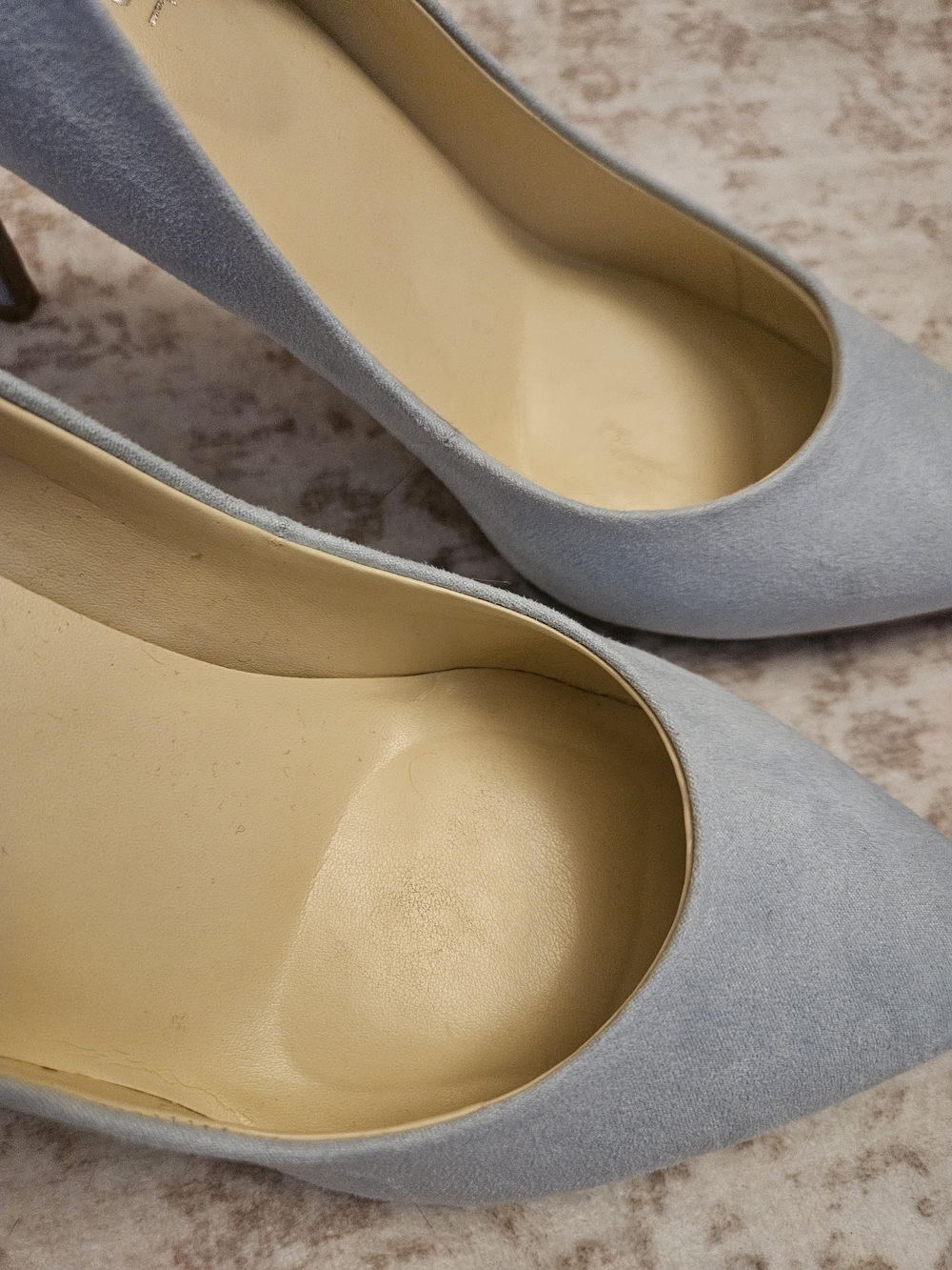 Women's Light Blue Pumps - Picture 2 of 4